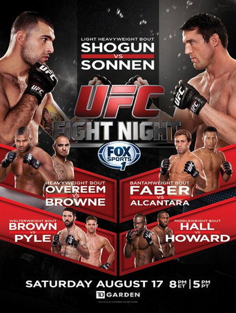 UFC Fight Night 26: شوغون ضد سونين