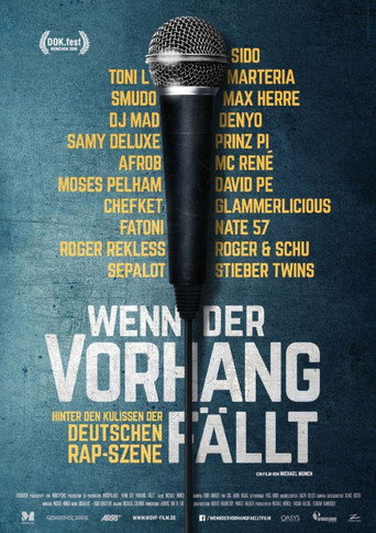 سقط Wenn der Vorhang