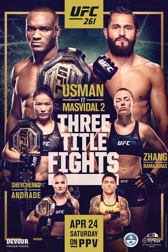 UFC 261: عثمان ضد ماسفيدال 2