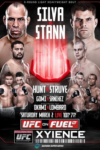UFC على Fuel TV 8: سيلفا ضد ستان