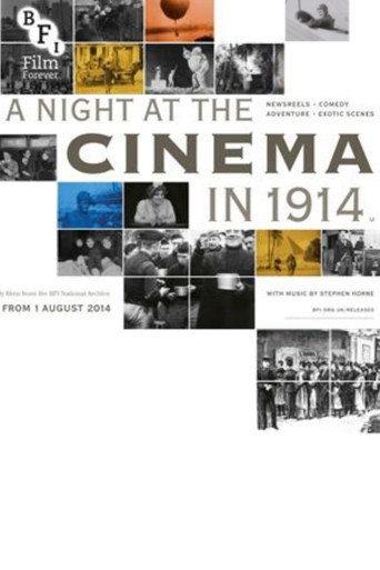 ليلة في السينما عام 1914