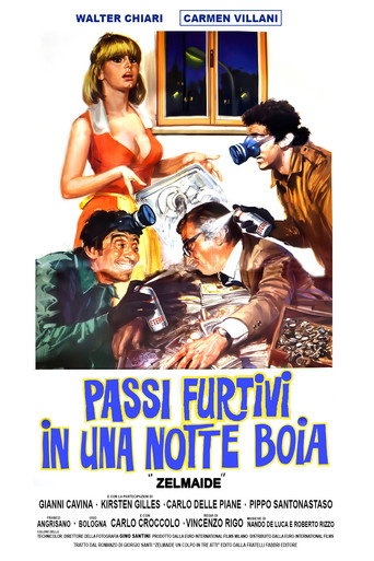 Passi furtivi في una notte boia