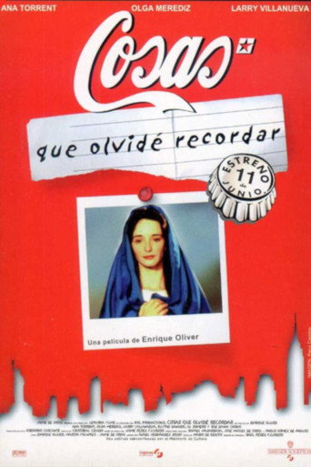 الأشياء التي نسيت أن أتذكرها
