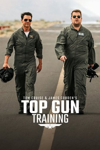 تدريب جيمس كوردن على Top Gun مع توم كروز