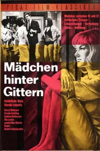 Mädchen التلميح Gittern