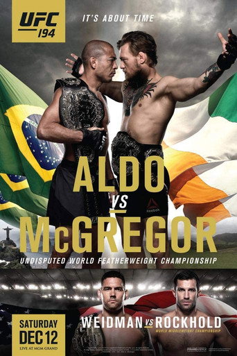 UFC 194: ألدو ضد ماكجريجور