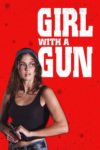 فتاة بمسدس