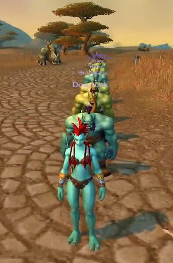 /سوء اللعب (الحلقة 1: موكب العفاريت والأقزام بملابس شبه عارية في World of Warcraft)