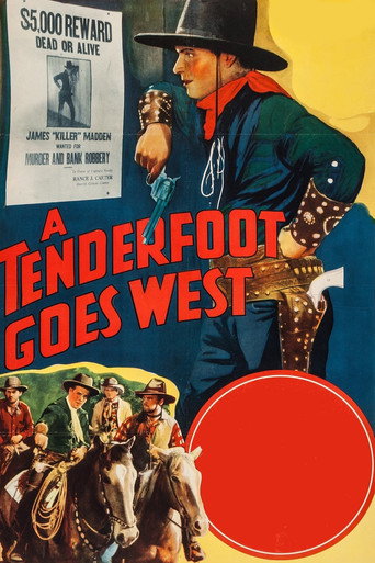 A Tenderfoot يذهب إلى الغرب