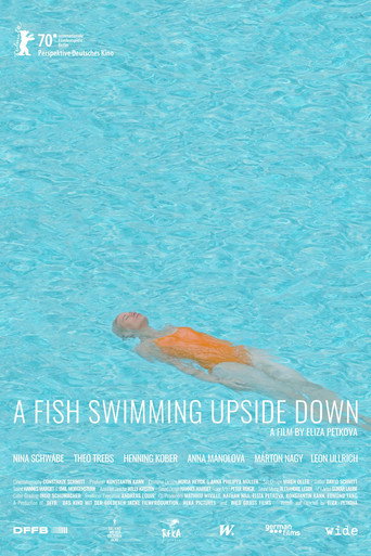 سمكة تسبح بالمقلوب