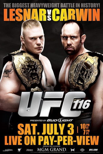 UFC 116: ليسنر ضد كاروين
